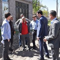 Թալին համայնքի ղեկավար Տավրոս Սափեյանն աշխատանքային այց իրականացրեց Մաստարա և Ծաղկասար բնակավայրեր