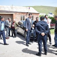 Թալին համայնքի ղեկավար Տավրոս Սափեյանն այց իրականացրեց Ցամաքասար, Նոր Արթիկ, Սուսեր և Զարինջա բնակավայրեր