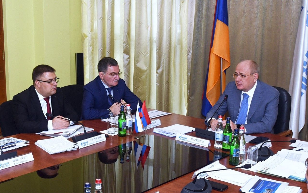 Քննարկվել են «Գազպրոմ Արմենիա» ՓԲԸ արտադրատնտեսական գործունեությանն առնչվող հարցեր