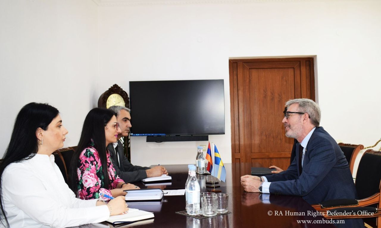 ՄիՊ-ը ընդունել է ՀՀ-ում Շվեդիայի արտակարգ և լիազոր դեսպանին