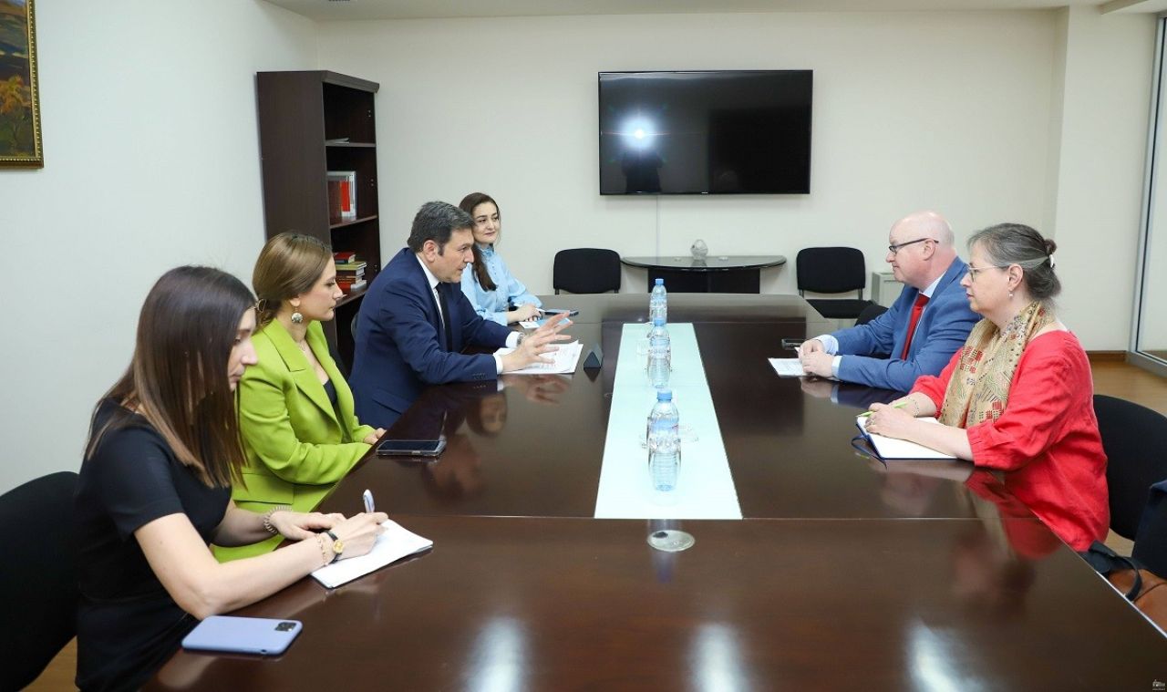 ՀՀ ԱԳ նախարարի տեղակալ Պարույր Հովհաննիսյանի հանդիպումը ԵԽԽՎ զեկուցող Փոլ Գավանի հետ