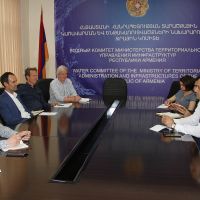 Ջրային կոմիտեում կայացել է հանդիպում վերականգնվող էներգիայի խթանման ծրագրի գնահատման հանձնախմբի հետ