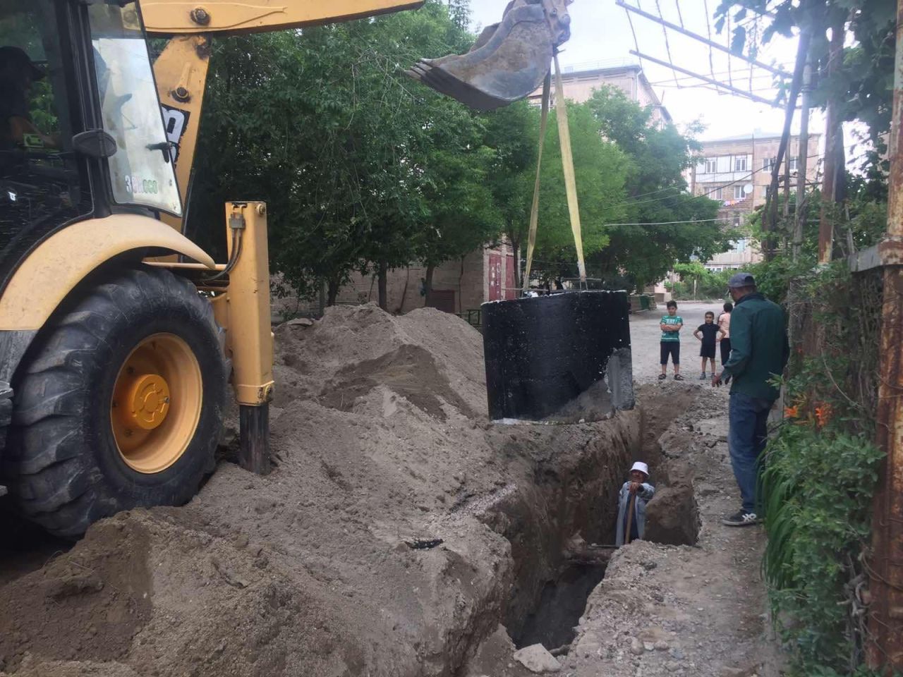 ՈԿՖ(Զոդ) բանավանում նոր կոյուղագիծ է կառուցվում