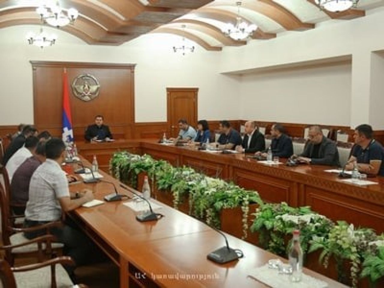 Պետական նախարարի մոտ քննարկվել են պարենային անվտանգության ու տնտեսության աշխատանքի հետ կապված հարցեր
