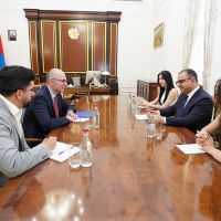 Փոխվարչապետ Տիգրան Խաչատրյանն ընդունել է ԵՆԲ Հարավային Կովկասի տարածաշրջանային ներկայացուցչության ղեկավարին