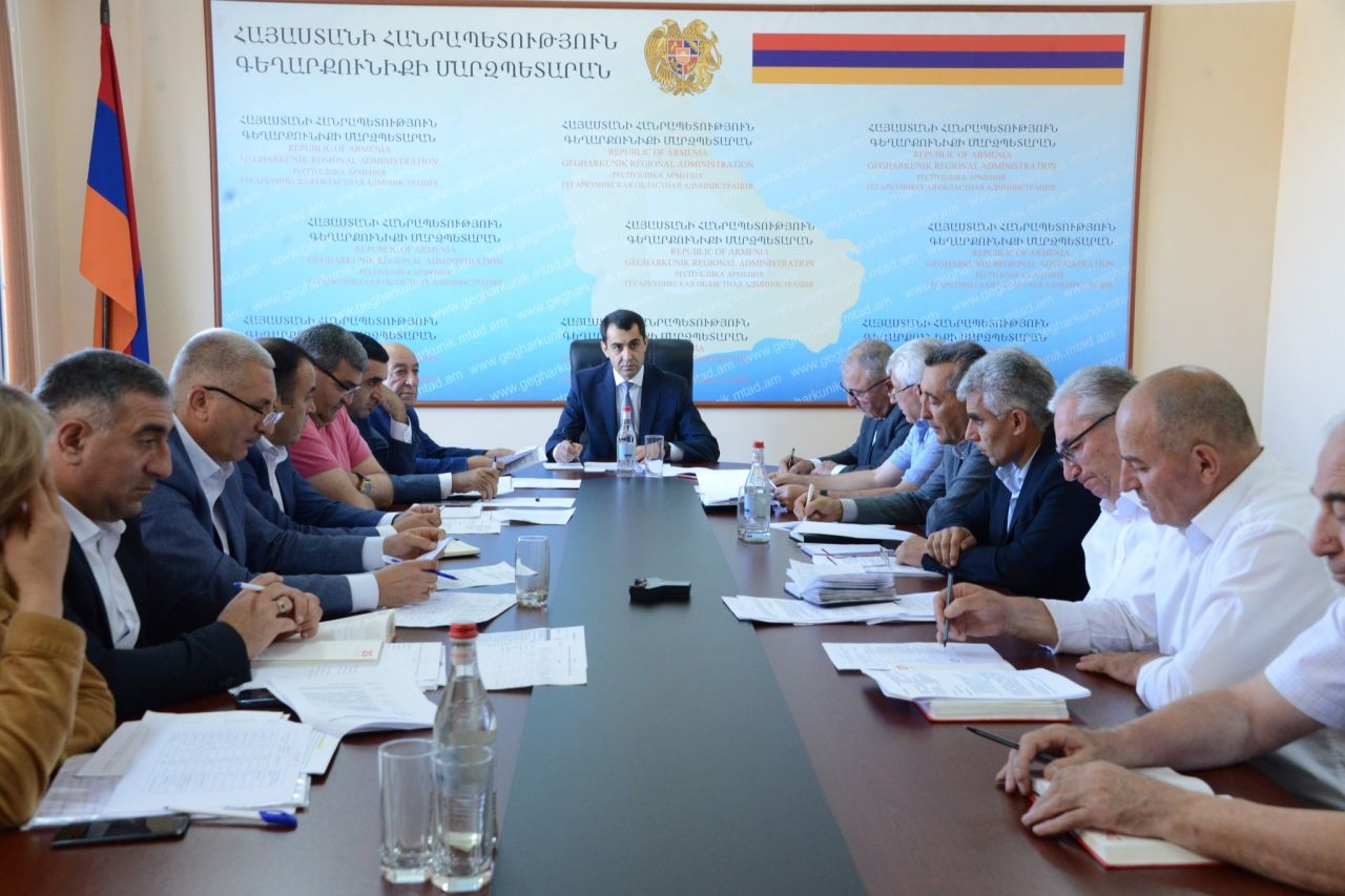 Գեղարքունիքի մարզում հաստատվել է 23 սուբվենցիոն ծրագիր. աշխատանքային խորհրդակցություն