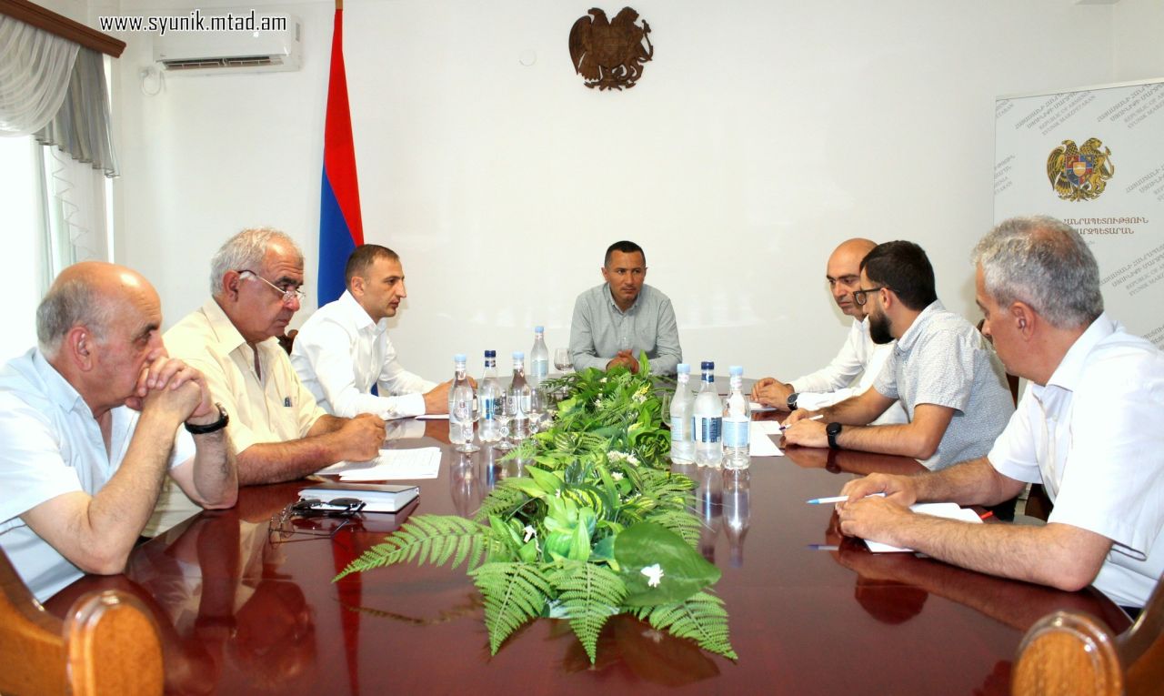 Քննարկվել են Սյունիքի մարզում կառավարություն-համայնք համաֆինանսավորմամբ իրականացվող սուբվենցիոն ծրագրերը