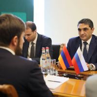 Հակոբ Սիմիդյանն ընդունել է ՌԴ նախագահի՝ կլիմայական հարցերով հատուկ ներկայացուցիչ Ռուսլան Էդելգերիևին