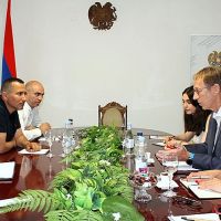 Սյունիքի մարզպետ Ռոբերտ Ղուկասյանը հուլիսի 6-ին ընդունել է Հայաստանում ՄԱԿ-ի մշտական համակարգողի պաշտոնակատար Նիլս Սքոթին