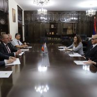 Շիրակի մարզպետն ընդունել է ՀՀ-ում Ճապոնիայի արտակարգ և լիազոր դեսպանին
