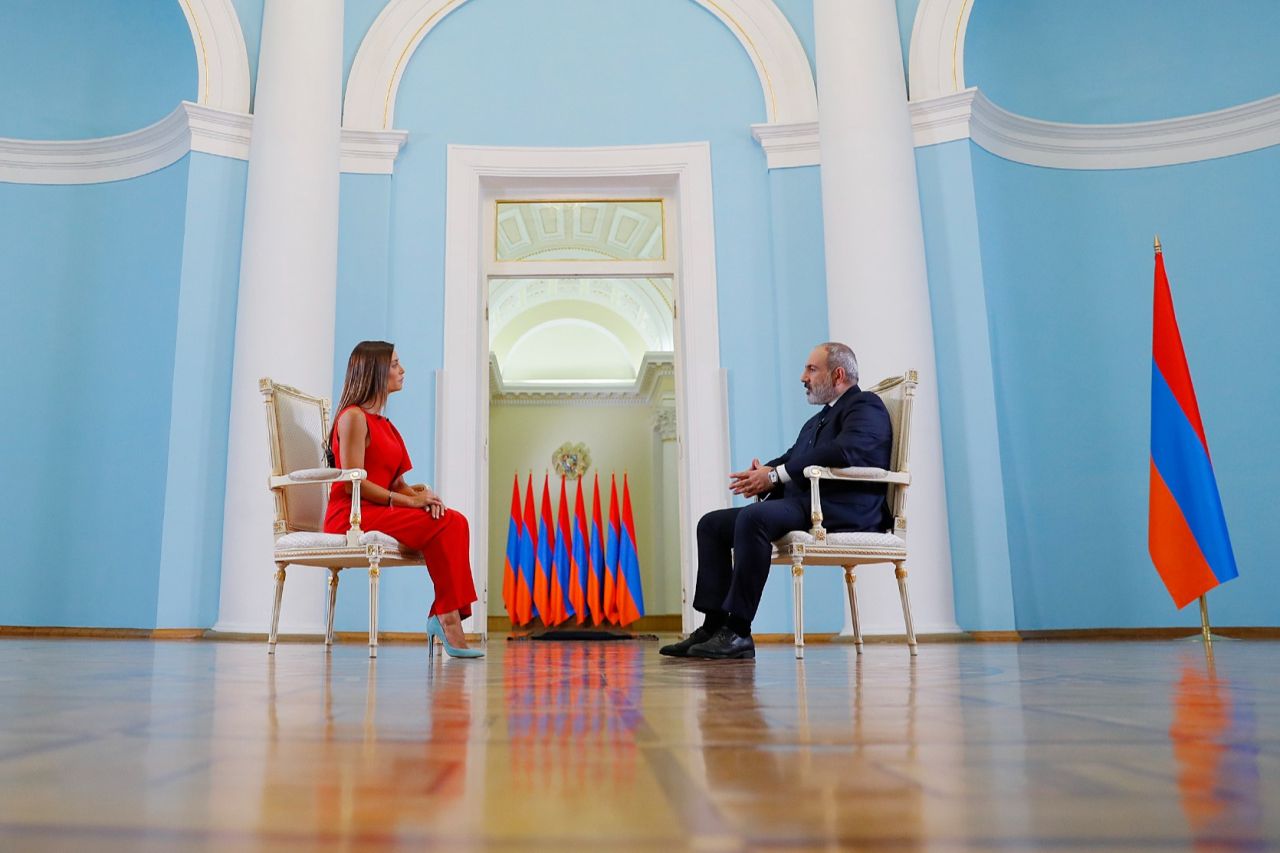 'Not only there can, but there must be peace,' Pashinyan to Euronews
