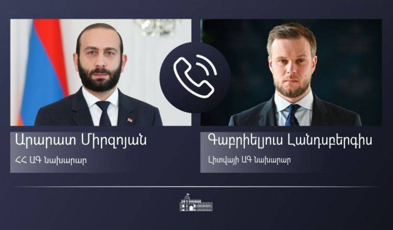 ՀՀ ԱԳ նախարարի հեռախոսազրույցը Լիտվայի ԱԳ նախարարի հետ