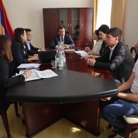 Գյումրի համայնքի ղեկավարի տեղակալ Վահագն Մկրտչյանը հյուրընկալել է Ասիական զարգացման բանկի ներկայացուցիչներին