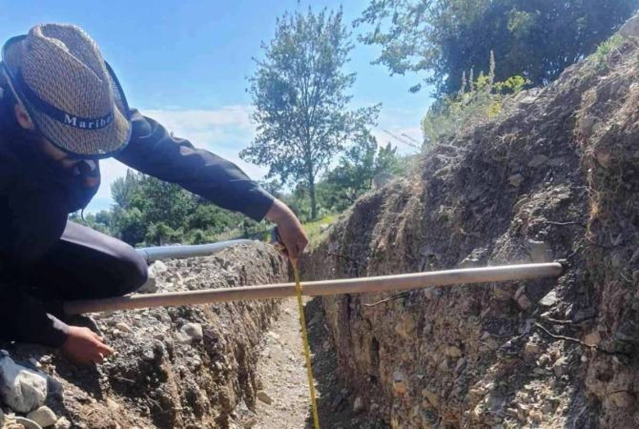 Աստղաձորում կառուցվում է խմելու ջրատարի ներքին ցանց