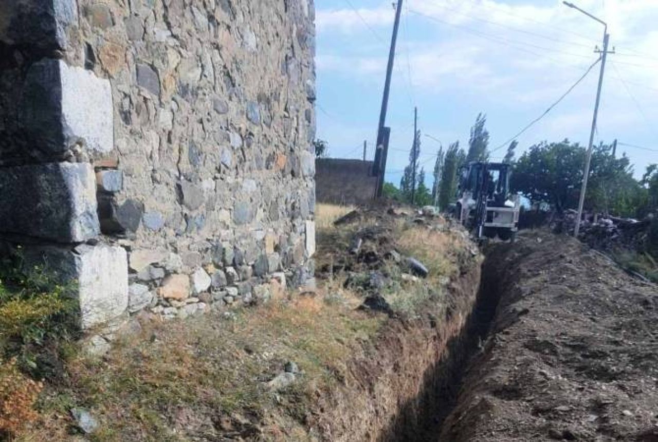 Փամբակ գյուղում վերակառուցվում է խմելու ջրի մատակարարման համակարգ