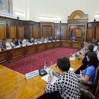Փոխվարչապետ Մհեր Գրիգորյանն ընդունել է Հայ-ռուսական մեդիաֆորումի մասնակիցներին