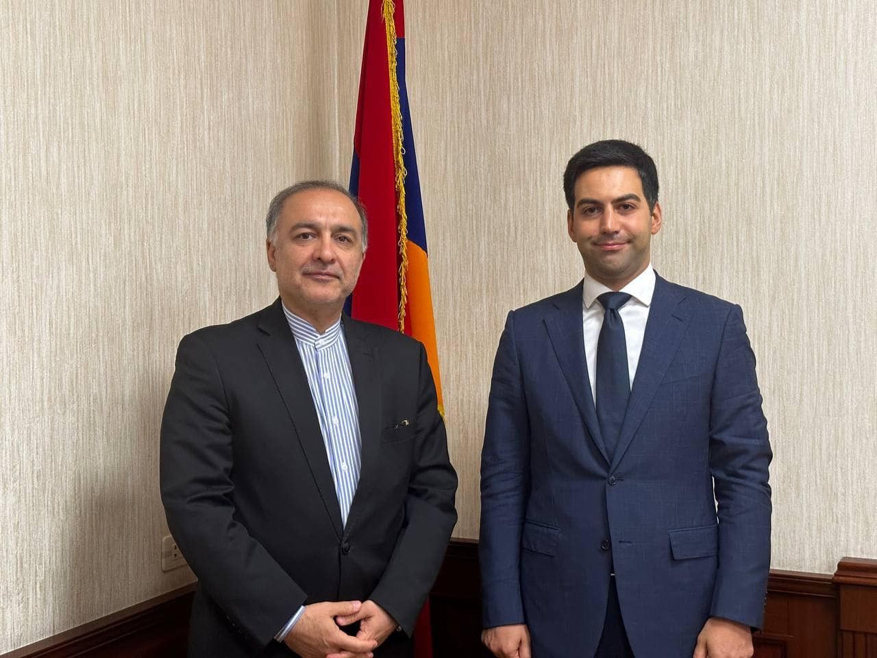 Ռուստամ Բադասյանը հյուրընկալել է ՀՀ-ում ԻԻՀ նորանշանակ դեսպան Մեհդի Սոբհանիին