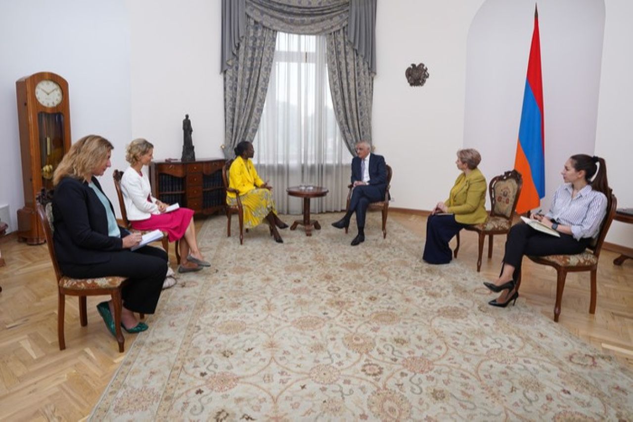 Փոխվարչապետ Մհեր Գրիգորյանն ընդունել է ՀԲ տարածաշրջանային տնօրենին
