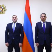 Գևորգ Մանթաշյանն ընդունել է Հայաստանի Հանրապետությունում Ղազախստանի Հանրապետության արտակարգ և լիազոր դեսպան Բոլատ Իմանբաևին