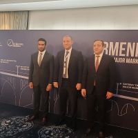 Վահան Քերոբյանը հայկական տաղավարում հանդիպում է ունեցել  Մոհամմադ Ջումա Ալ Մուշարախի հետ