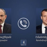 Pashinyan, Macron emphasize need for international mechanisms for de-escalation in Nagorno-Karabakh