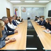 Նարեկ Մկրտչյանը  Լիբանանի գործընկերոջ հետ քննարկել է ԼՂ-ից բռնի տեղահանվածների Հայաստանում տեղավորման և օգնության հարցեր