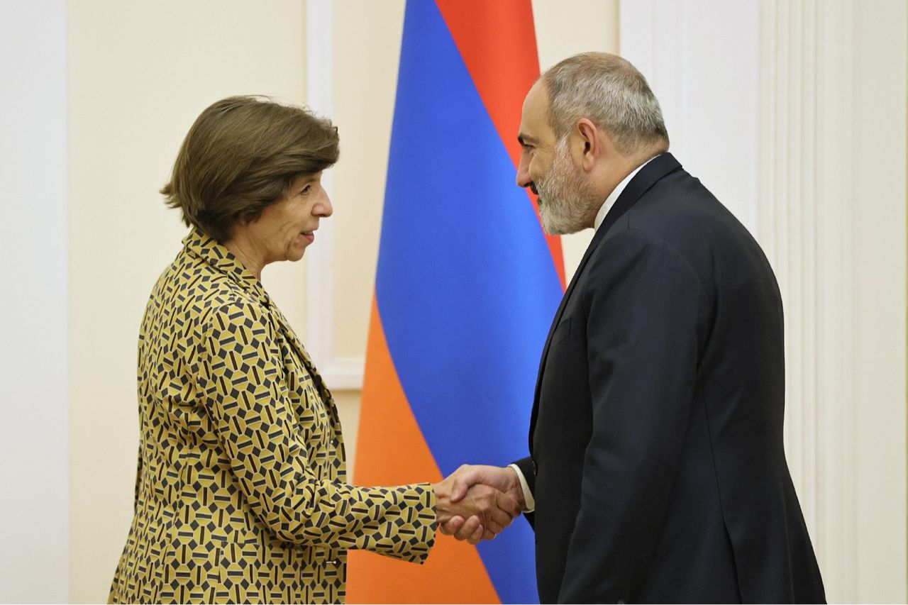 Prime Minister Pashinyan receives French Foreign Minister Catherine Colonna
