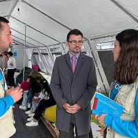 ՄԹ դեսպան Ջոն Գալագերը Գորիսում հանդիպում է ունեցել միջազգային կազմակերպությունների ներկայացուցիչների և ԼՂ-ից բռնի տեղահանված անձանց հետ