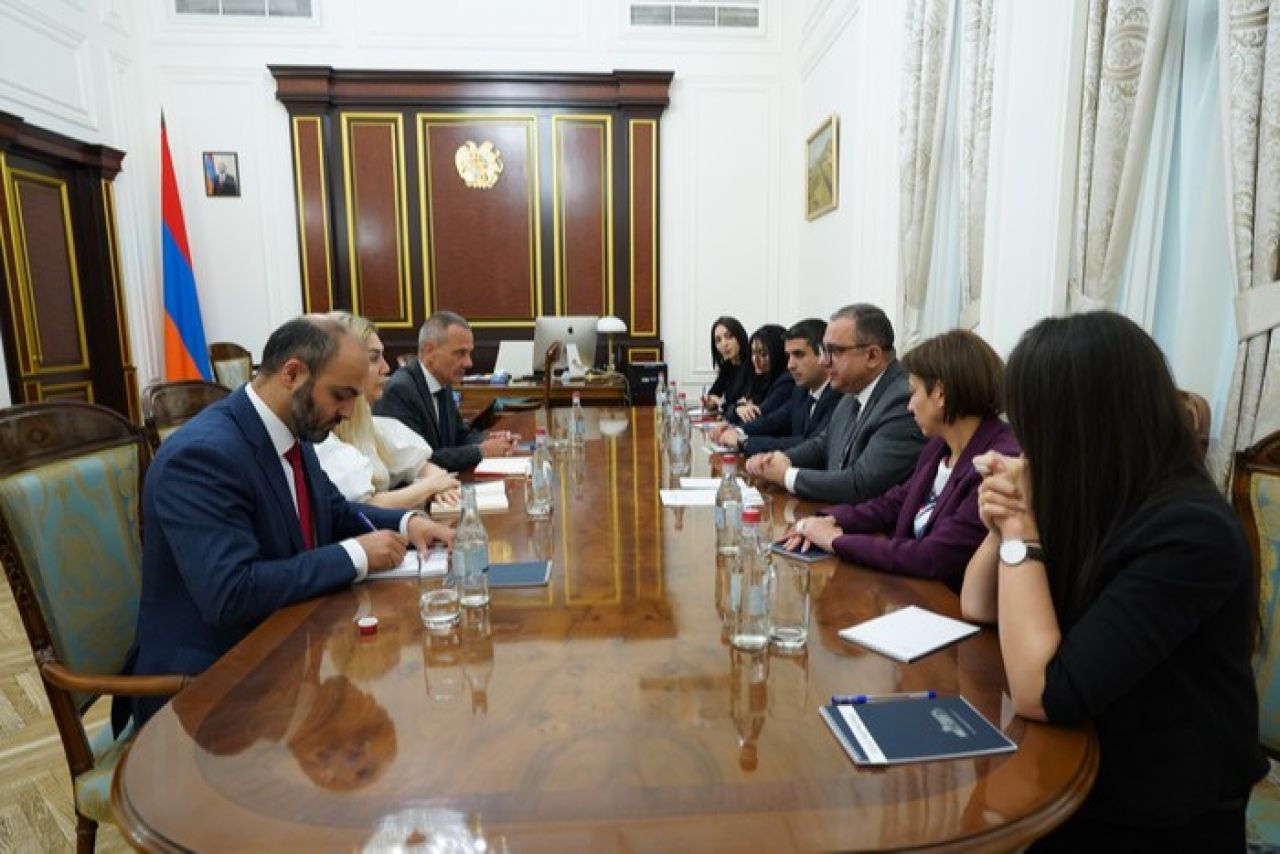Փոխվարչապետ Տիգրան Խաչատրյանն ընդունել է Հայաստանում Կարմիր խաչի միջազգային կոմիտեի (ԿԽՄԿ) պատվիրակության ղեկավարին