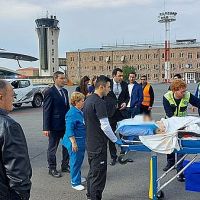 Այսօր Իսպանիա է տեղափոխվել պայթյունի հետևանքով այրվածքներ ստացած մեկ պացիենտ
