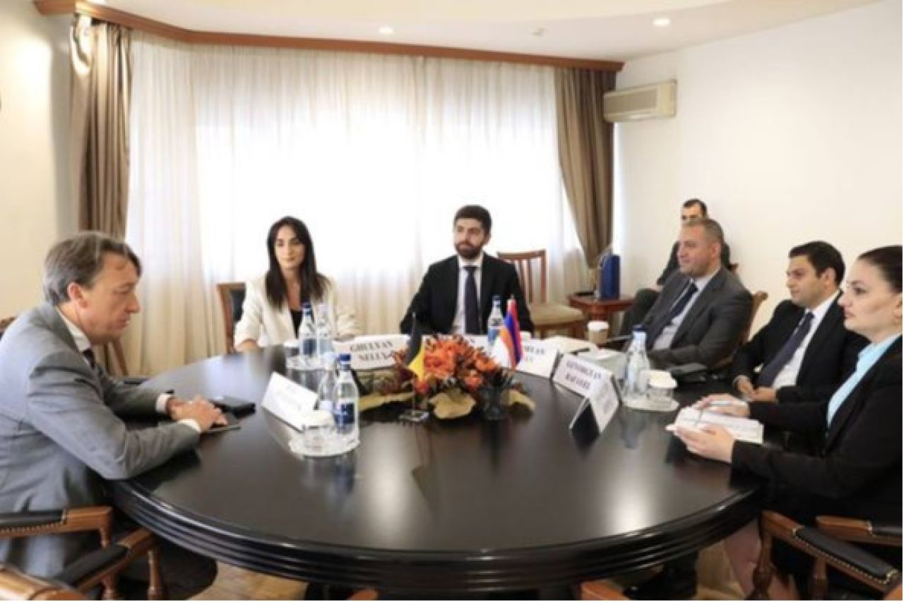 Վահան Քերոբյանը Բելգիայի դեսպանի հետ քննարկել է հայկական արտադրատեսակների արտահանման հնարավորությունները