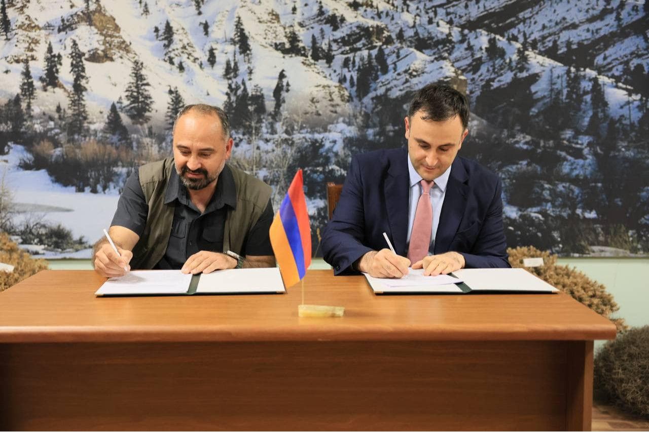 Շրջակա միջավայրի նախարարության և Վայրի բնության և մշակութային արժեքների պահպանման հիմնադրամի միջև համագործակցության հուշագիր կնքվեց