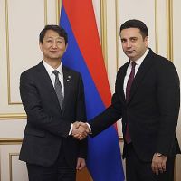 ՀՀ ԱԺ նախագահը Կորեայի Հանրապետության առևտրի նախարարին ներկայացրել է «Խաղաղության խաչմերուկի» գաղափարը