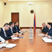 Ֆինանսների նախարարն ընդունել է ՎԶԵԲ տարածաշրջանային տնօրենին