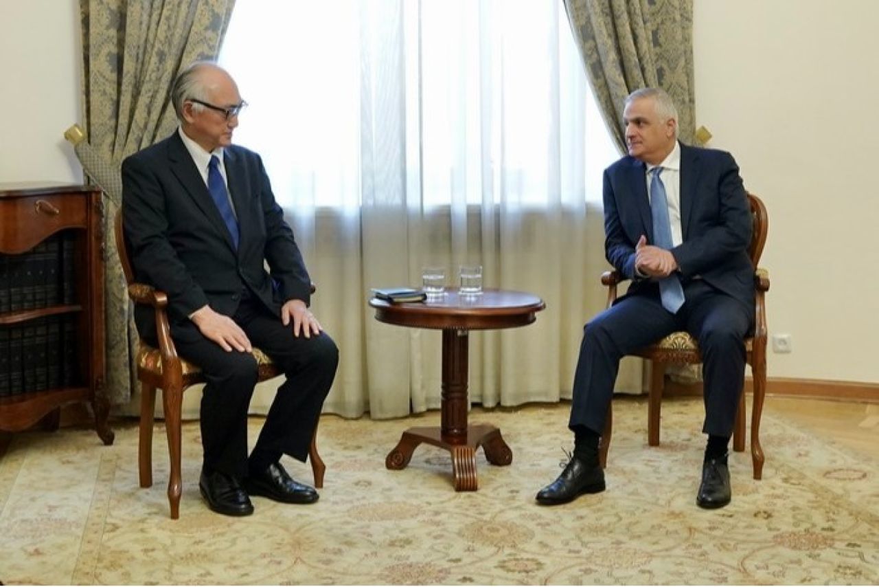 Փոխվարչապետ Մհեր Գրիգորյանը հրաժեշտի հանդիպում է ունեցել Ճապոնիայի դեսպանի հետ