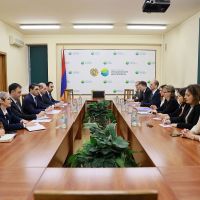 Հակոբ Սիմիդյանն ընդունել է KfW Գերմանական զարգացման բանկի Արևելյան Եվրոպայի, Կովկասի և Կենտրոնական Ասիայի տնօրեն Վերոնիկա Գարսիա դել Արկոյի գլխավորած պատվիրակու