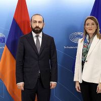 Արարատ Միրզոյանը Բրյուսելում հանդիպել է Եվրոպական խորհրդարանի նախագահի հետ