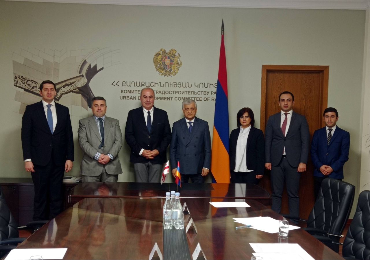 Քաղաքաշինության կոմիտեի նախագահը հյուրընկալել է Վրաստանի դեսպանին