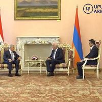 Կայացել է Հայաստանի և Իրաքի նախագահների առանձնազրույցը