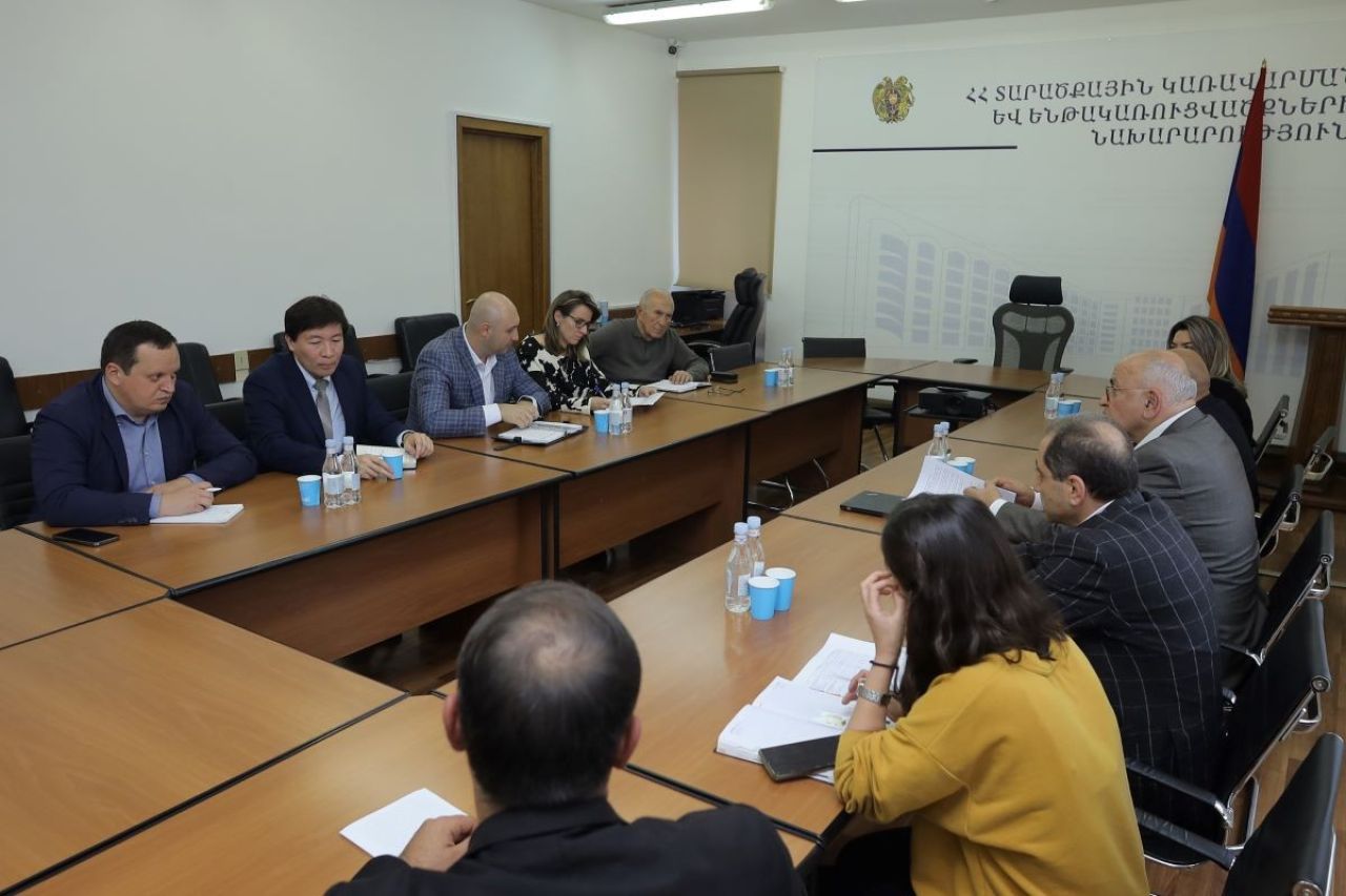 Վաչե Տերտերյանը հանդիպել է ԿԶԵԱՀ լիազոր ներկայացուցիչ Արմեն Պողոսյանի գլխավորած պատվիրակությանը