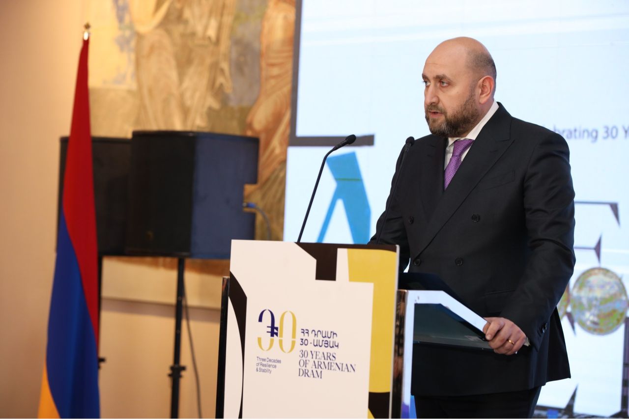 Մարտին Գալստյանը ելույթ է ունեցել Դրամի 30-ամյակին նվիրված միջոցառմանը