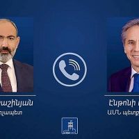 ՀՀ վարչապետն ու ԱՄՆ պետքարտուղարը քննարկել են ԼՂ-ից բռնի տեղահանվածների հումանիտար խնդիրները