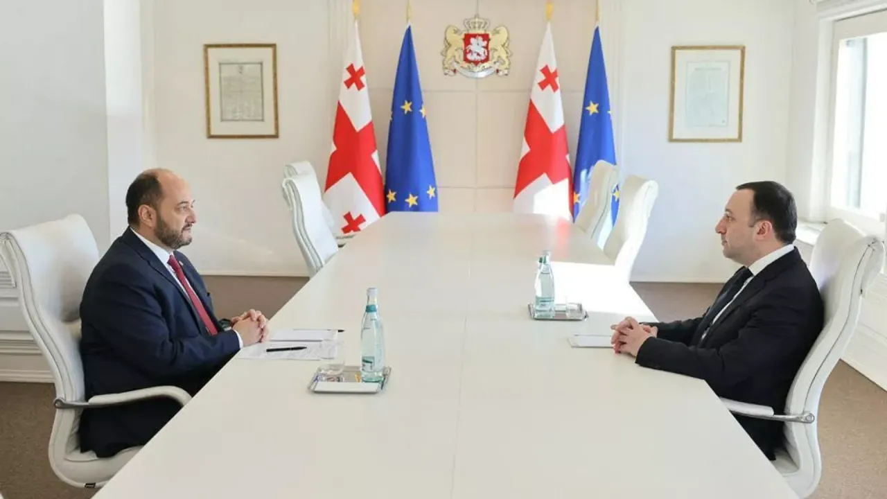 Արայիկ Հարությունյանը տարածաշրջանային հարցեր է քննարկել Իրակլի Ղարիբաշվիլիի հետ