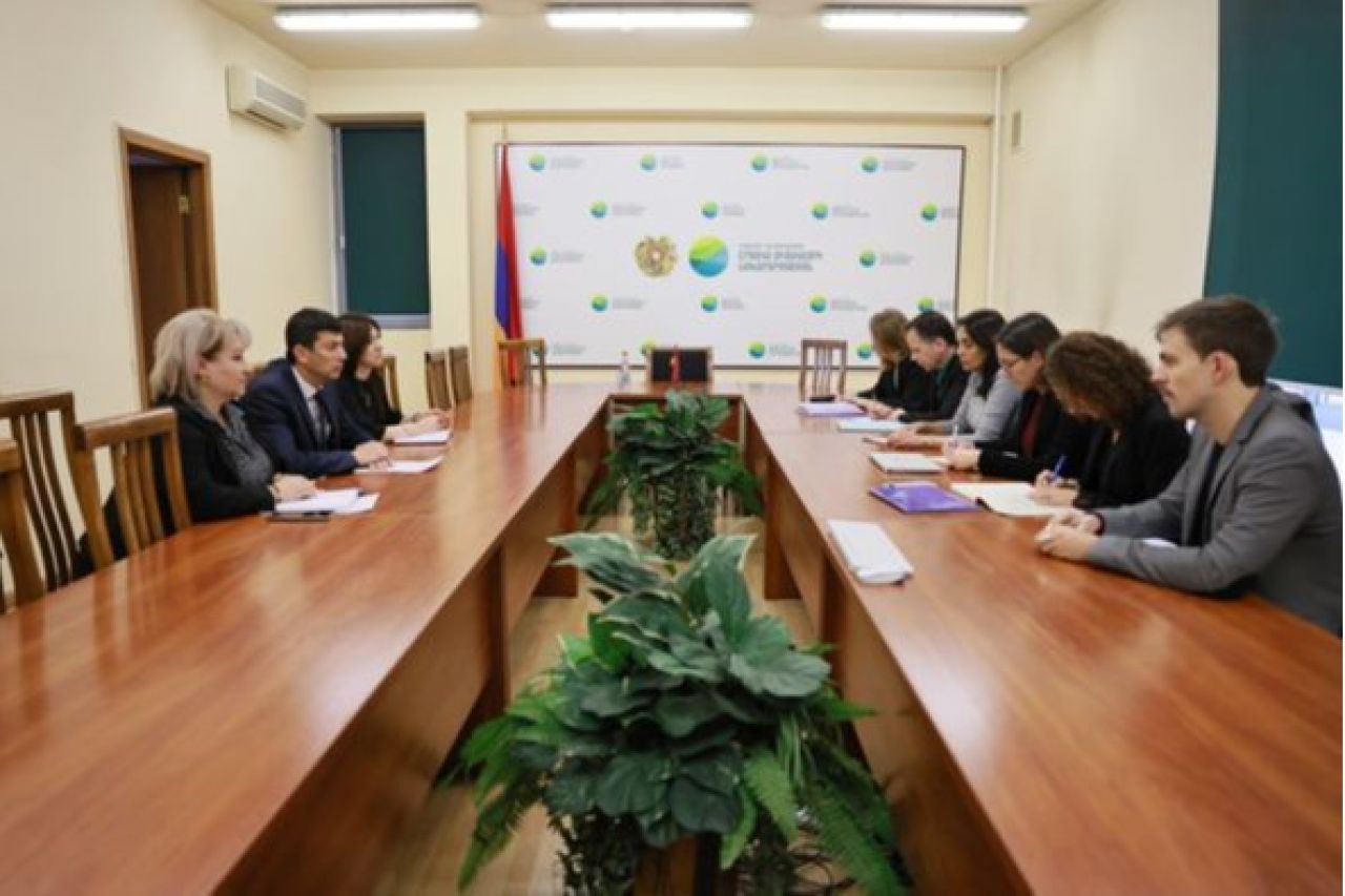 Տիգրան Գաբրիելյանն ընդունել է Զարգացման ֆրանսիական գործակալության (AFD Groupe) ներկայացուցիչներին