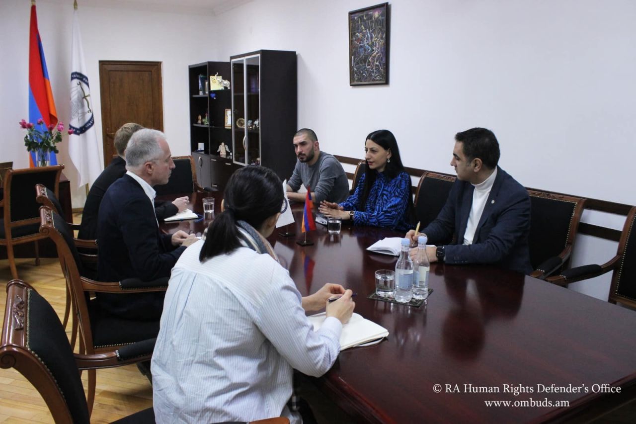 ՄԻՊ-ն ընդունել է Կոնրադ Ադենաուեր հիմնադրամի «Քաղաքական երկխոսություն Հարավային Կովկաս» Շտեֆան Մալերիուսի գլխավորած պատվիրակությանը