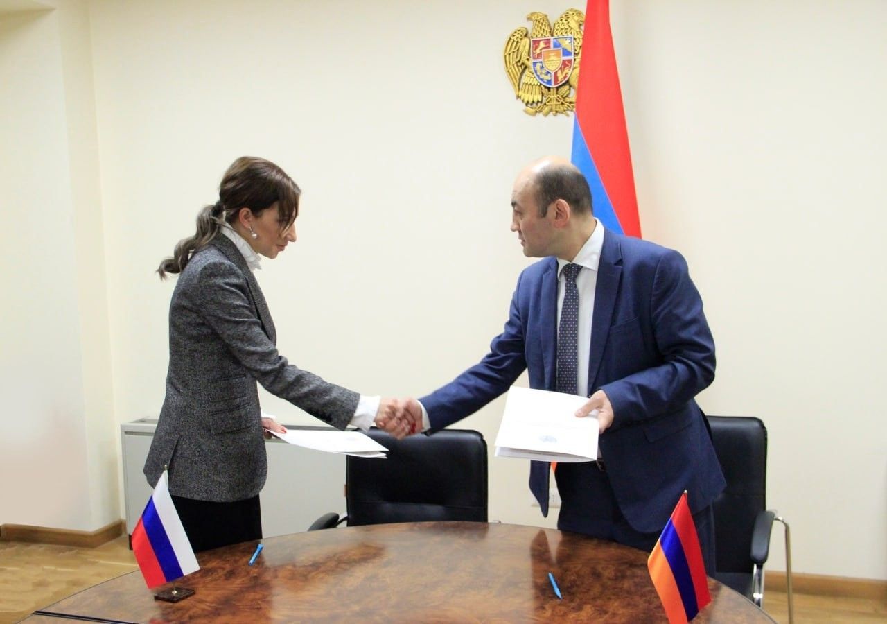 Ստորագրվել է համատեղ հայտարարություն՝ զանգվածային հեռահաղորդակցության ոլորտում ՀՀ և ՌԴ միջև համագործակցության համաձայնագրի դրույթների պահպանման շուրջ