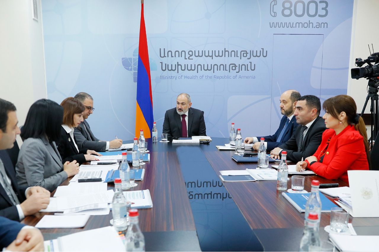 Վարչապետին է ներկայացվել Առողջապահության նախարարության 2023թ. գործունեության հաշվետվությունը