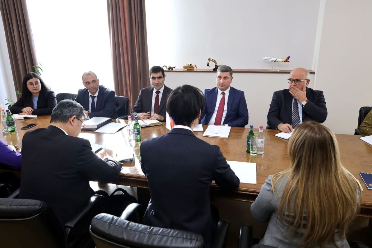 Գնել Սանոսյանն ընդունել է Կենտրոնական Ասիայի և Կովկասի բաժնի տնօրեն Օգասահարա Կենջիի գլխավորած պատվիրակությանը