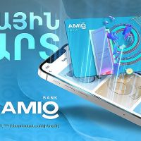 AMIO new VISA digital card and 5% cashback