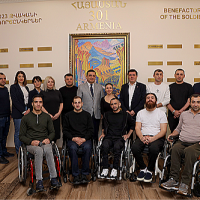 Byblos Bank Armenia donates New Year gift funds to Soldier's Home